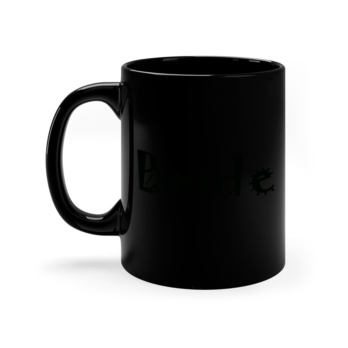 Bride 127# Mug featuring a glossy finish with a colored handle and interior, available in multiple colors and sizes.