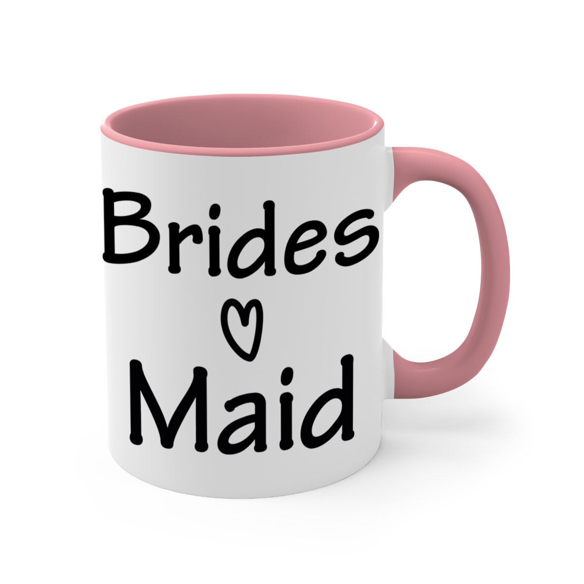 Bride Squad 21# Mug featuring a glossy finish, colored handle, and interior, available in five colors and two sizes.
