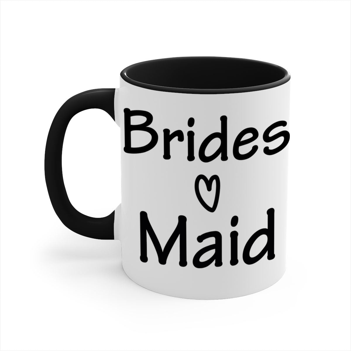 Bride Squad 21# Mug featuring a glossy finish, colored handle, and interior, available in five colors and two sizes.