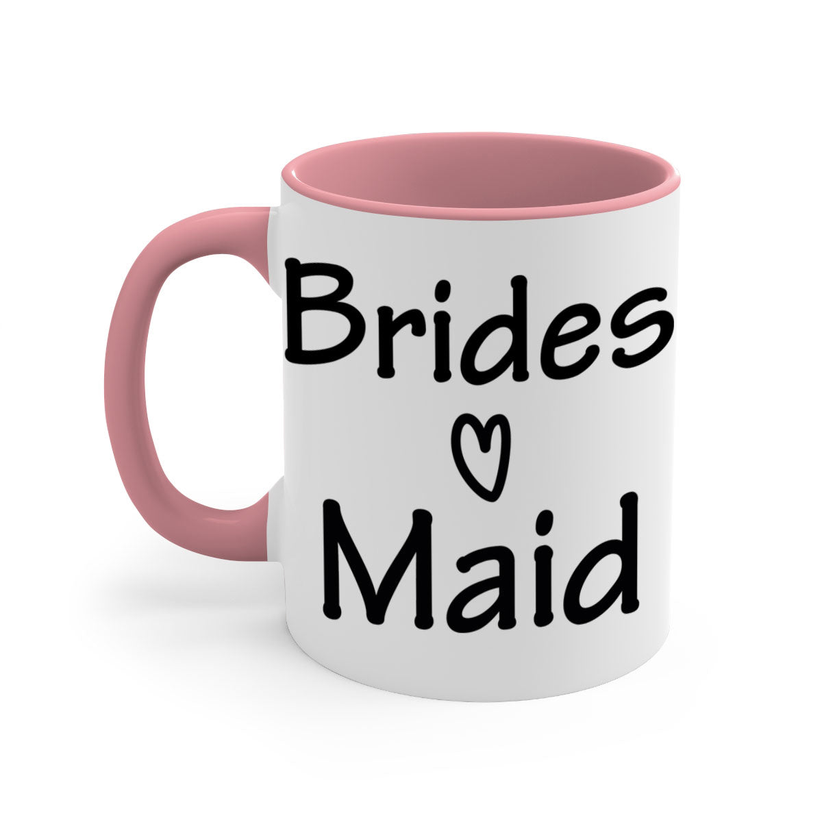 Bride Squad 21# Mug featuring a glossy finish, colored handle, and interior, available in five colors and two sizes.