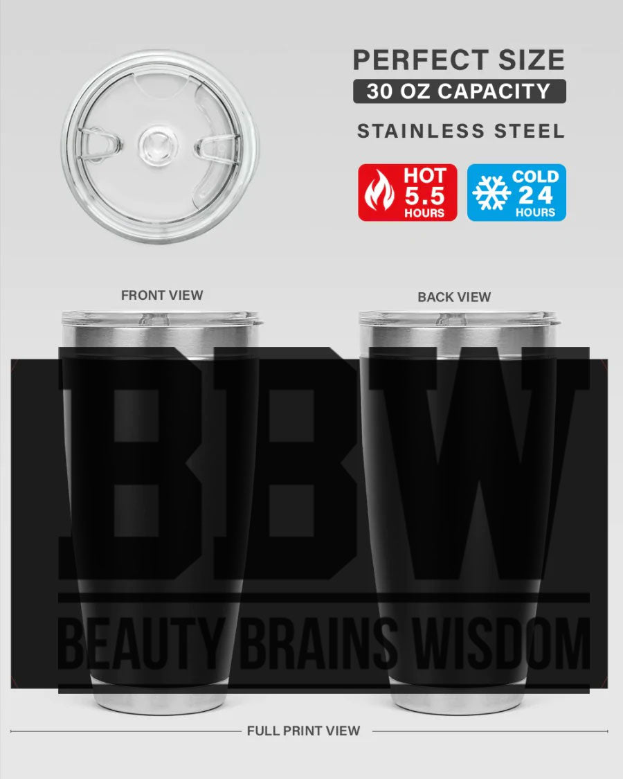 A stylish bbw beauty brains wisdom 263# Cotton Tank featuring bold black words and phrases, perfect for casual wear.