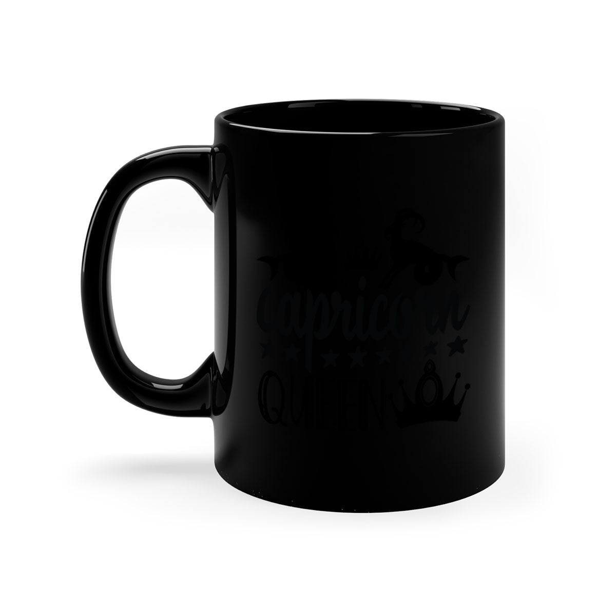 Capricorn queen 195# Mug featuring a two-tone design with a colored handle and interior, available in five colors, perfect for coffee and tea.