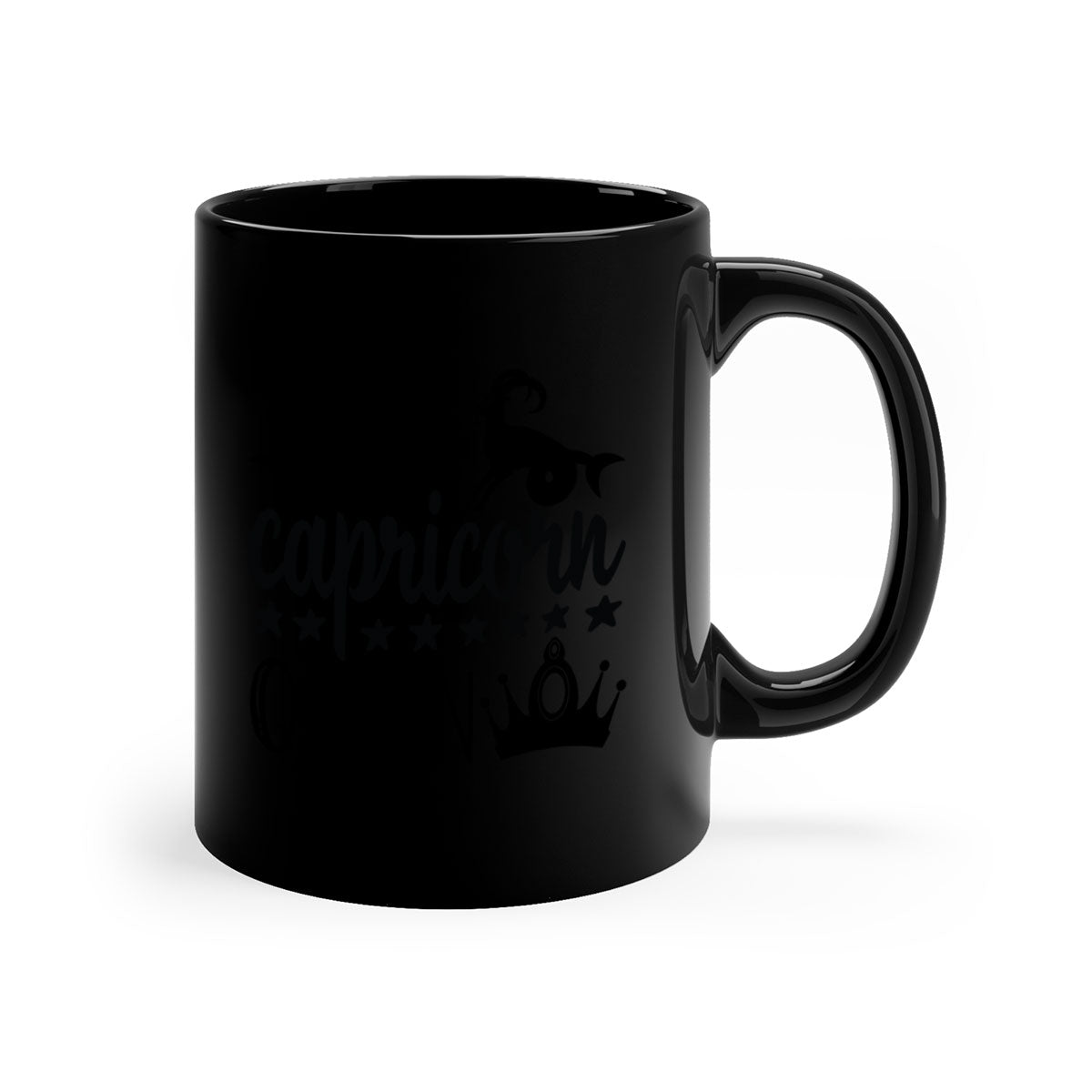 Capricorn queen 195# Mug featuring a two-tone design with a colored handle and interior, available in five colors, perfect for coffee and tea.