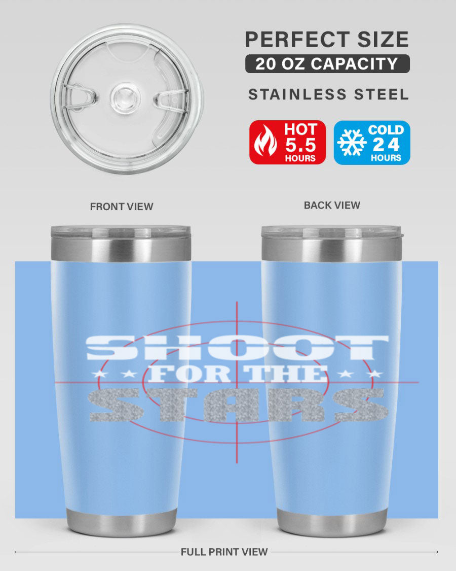 Captain Nurse Transparent PNG Style 288# 20oz tumbler made of stainless steel with a vibrant design, perfect for keeping drinks hot or cold.