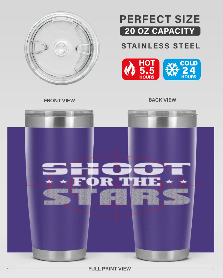 Captain Nurse Transparent PNG Style 288# 20oz tumbler made of stainless steel with a vibrant design, perfect for keeping drinks hot or cold.