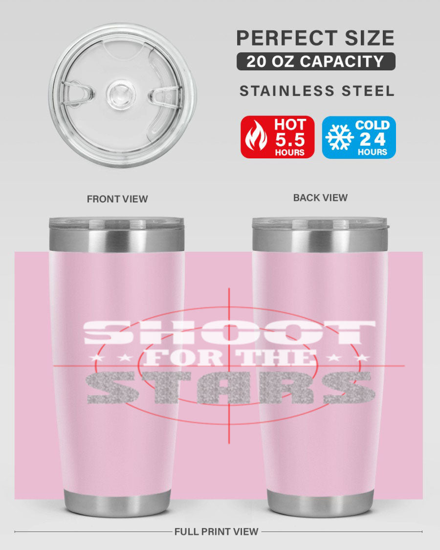 Captain Nurse Transparent PNG Style 288# 20oz tumbler made of stainless steel with a vibrant design, perfect for keeping drinks hot or cold.