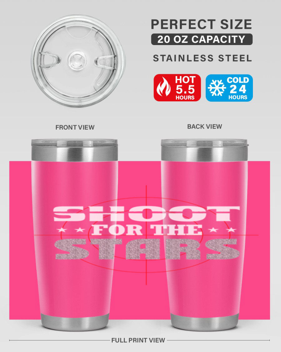 Captain Nurse Transparent PNG Style 288# 20oz tumbler made of stainless steel with a vibrant design, perfect for keeping drinks hot or cold.