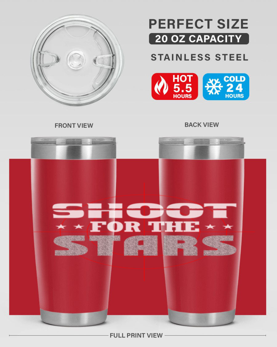 Captain Nurse Transparent PNG Style 288# 20oz tumbler made of stainless steel with a vibrant design, perfect for keeping drinks hot or cold.