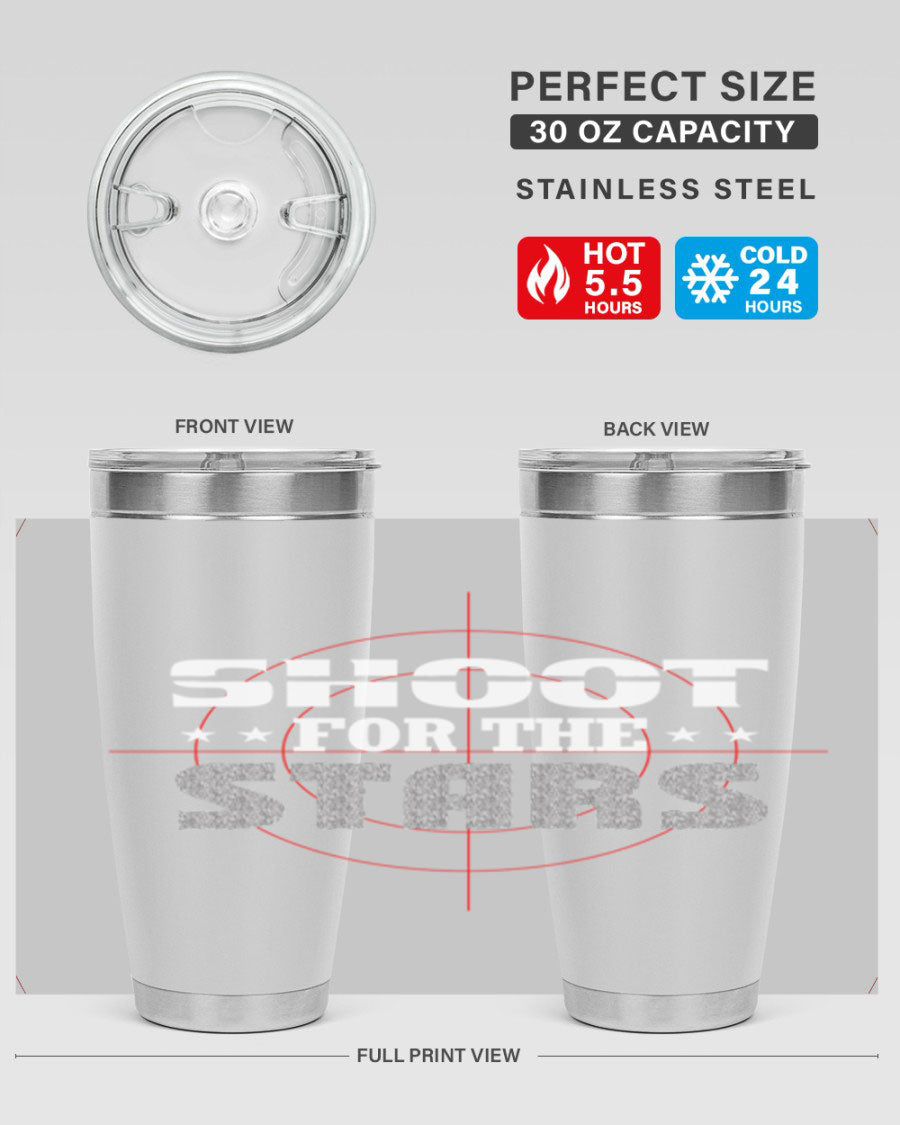 Captain Nurse Transparent PNG Style 288# 20oz tumbler made of stainless steel with a vibrant design, perfect for keeping drinks hot or cold.