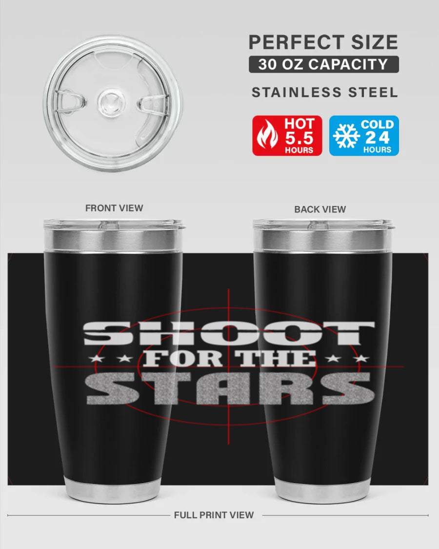 Captain Nurse Transparent PNG Style 288# 20oz tumbler made of stainless steel with a vibrant design, perfect for keeping drinks hot or cold.