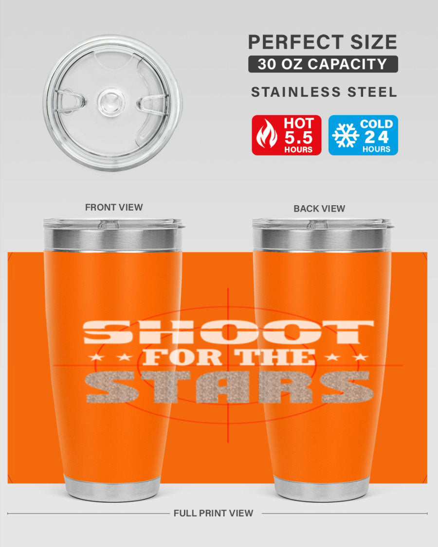 Captain Nurse Transparent PNG Style 288# 20oz tumbler made of stainless steel with a vibrant design, perfect for keeping drinks hot or cold.