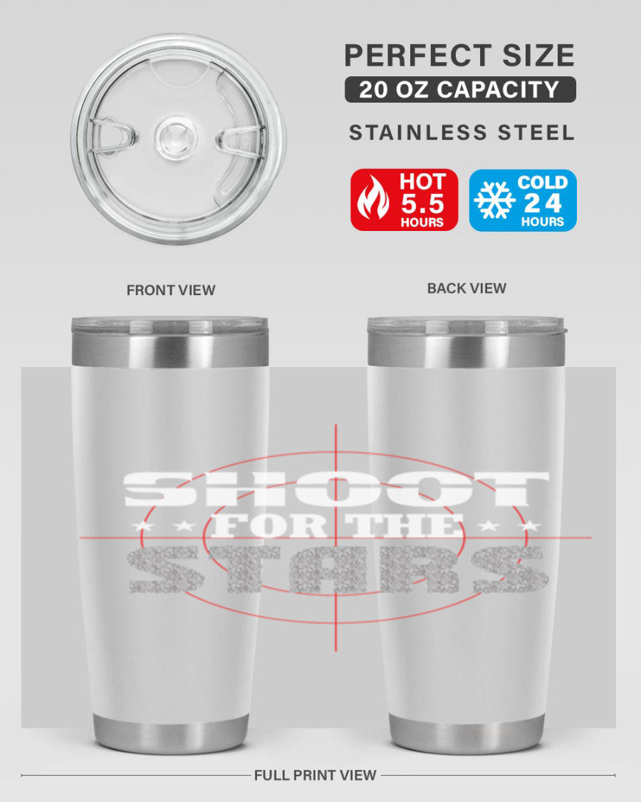 Captain Nurse Transparent PNG Style 288# 20oz tumbler made of stainless steel with a vibrant design, perfect for keeping drinks hot or cold.