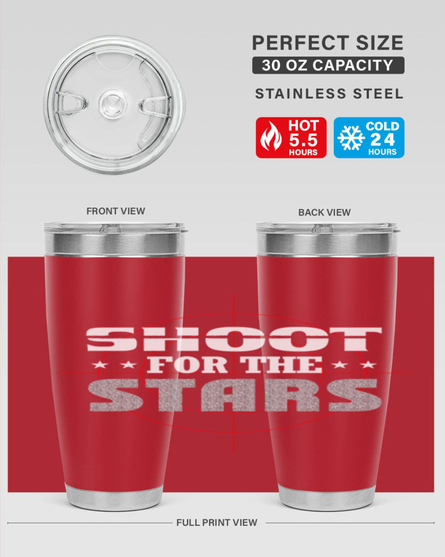 Captain Nurse Transparent PNG Style 288# 20oz tumbler made of stainless steel with a vibrant design, perfect for keeping drinks hot or cold.