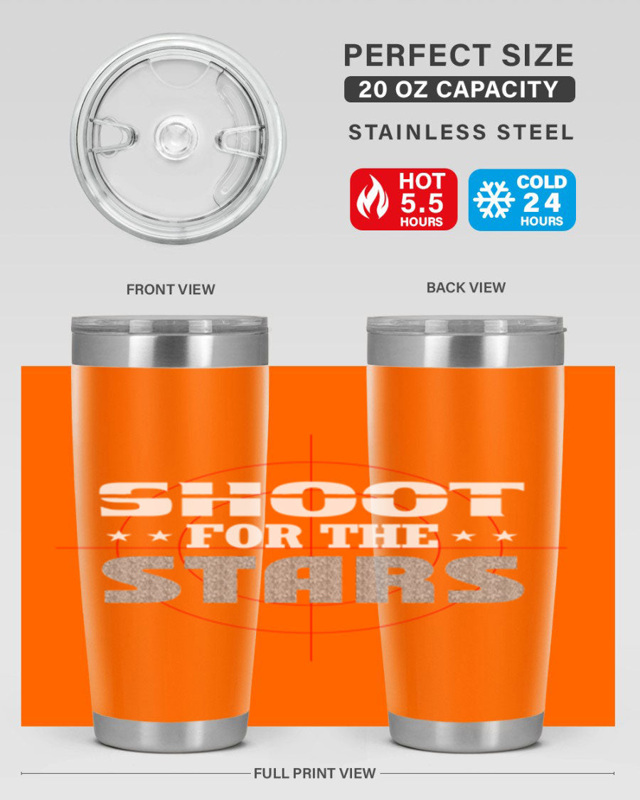 Captain Nurse Transparent PNG Style 288# 20oz tumbler made of stainless steel with a vibrant design, perfect for keeping drinks hot or cold.