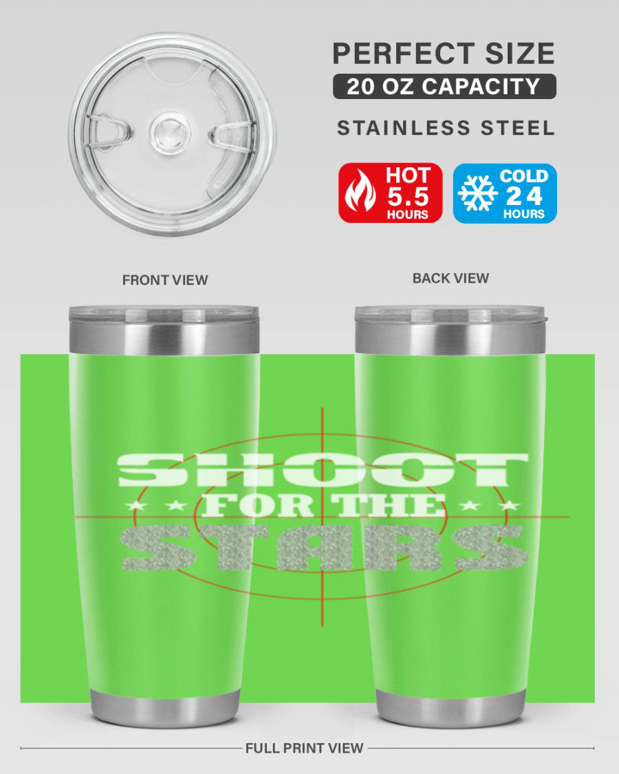 Captain Nurse Transparent PNG Style 288# 20oz tumbler made of stainless steel with a vibrant design, perfect for keeping drinks hot or cold.