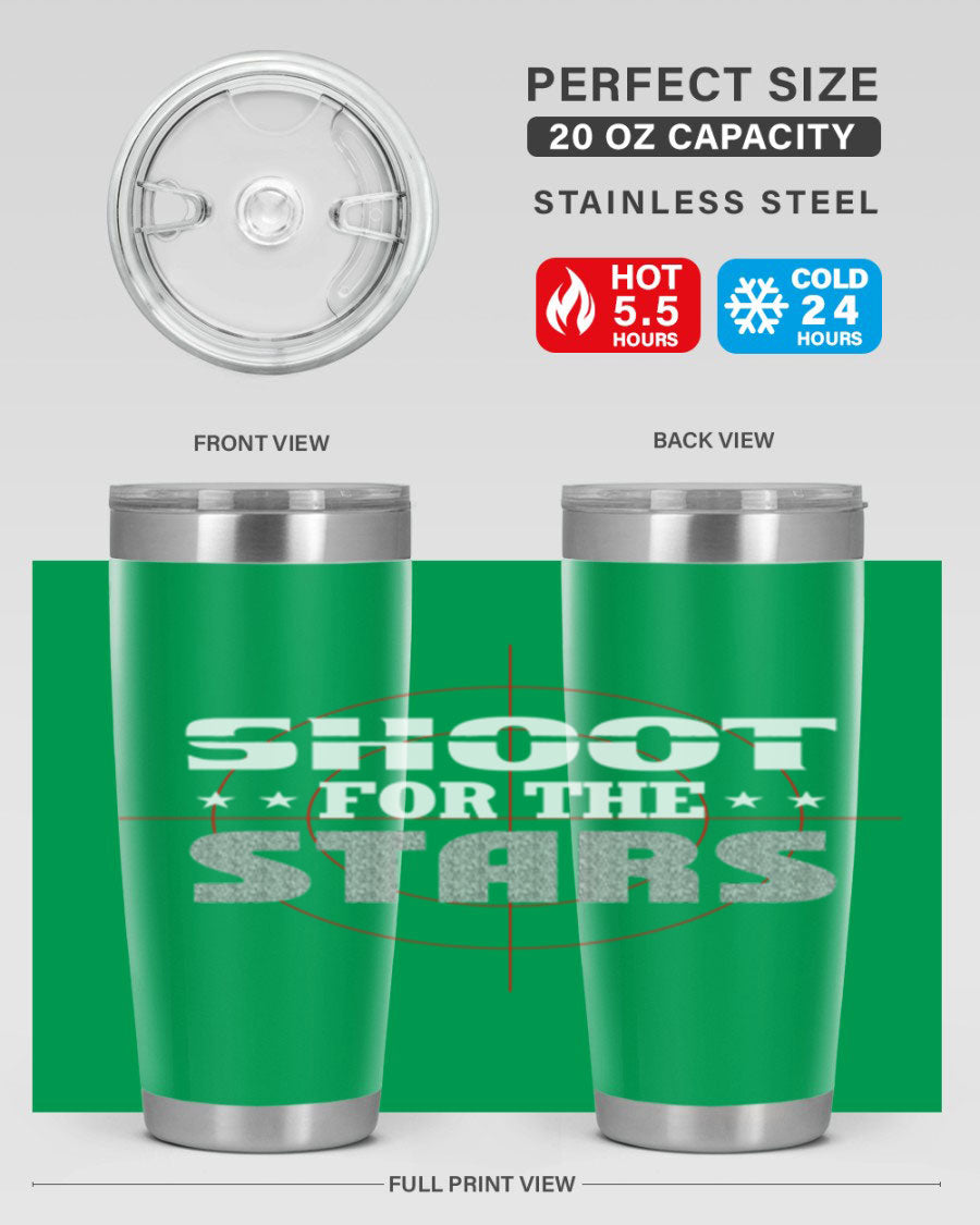 Captain Nurse Transparent PNG Style 288# 20oz tumbler made of stainless steel with a vibrant design, perfect for keeping drinks hot or cold.