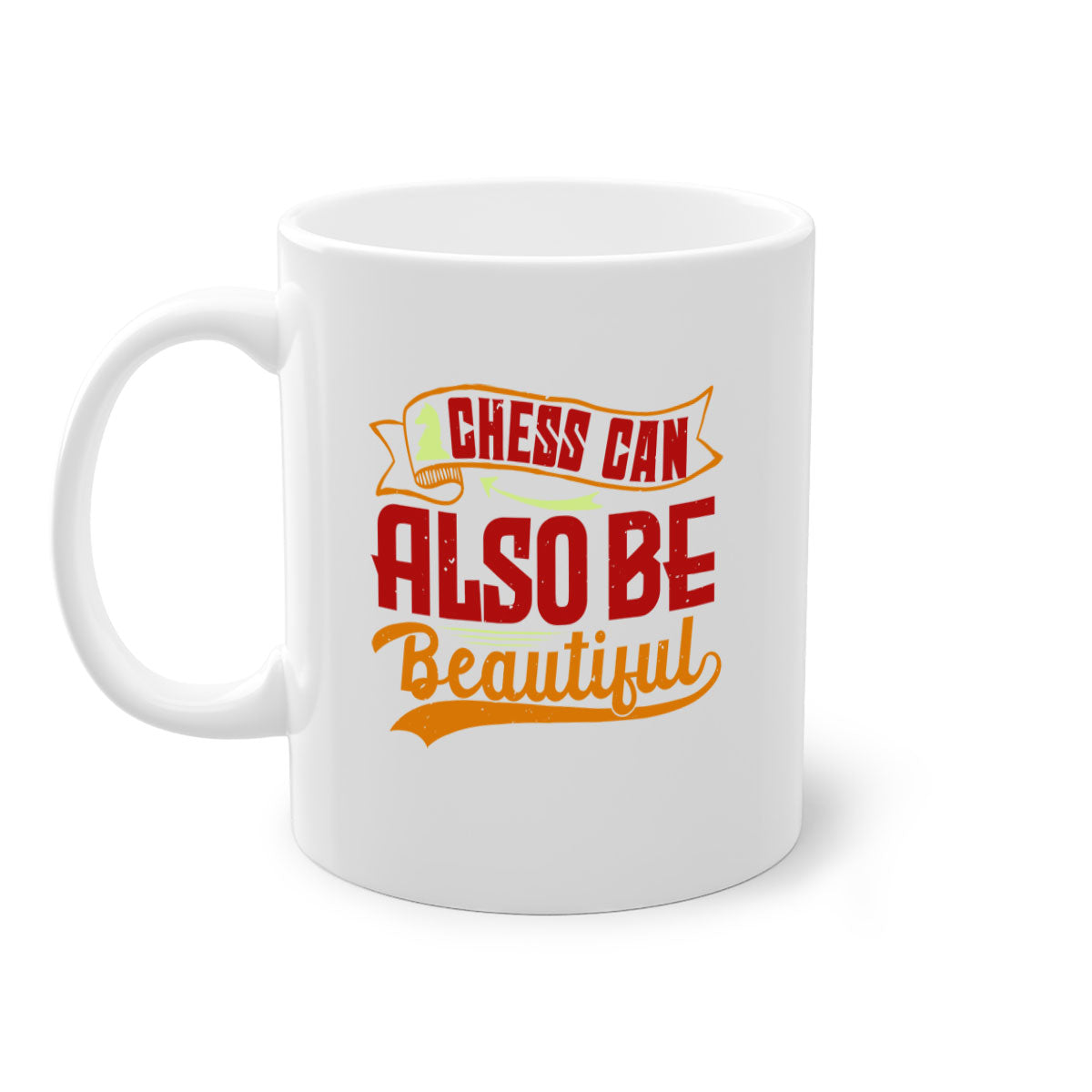 A stylish two-tone ceramic mug featuring a colored handle and glossy finish, perfect for coffee or tea lovers.