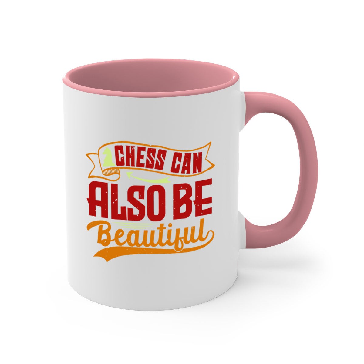 A stylish two-tone ceramic mug featuring a colored handle and glossy finish, perfect for coffee or tea lovers.