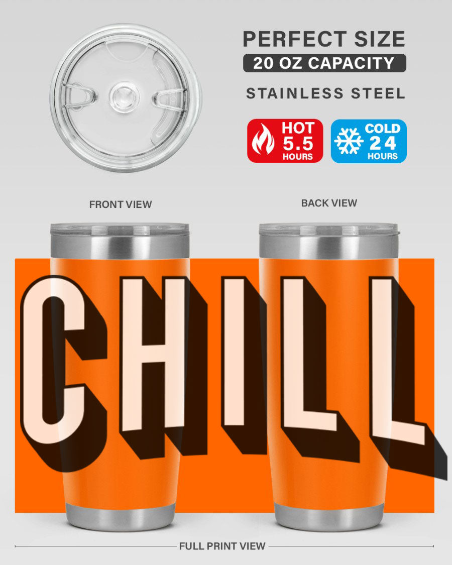 Chill Netflix 186# Cotton Tank featuring stylish black words and phrases, perfect for casual wear and lounging.