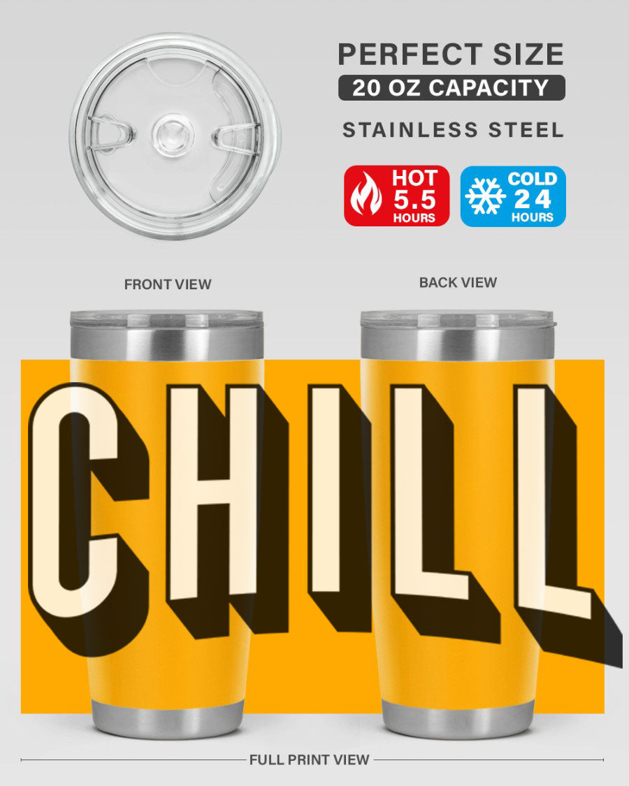 Chill Netflix 186# Cotton Tank featuring stylish black words and phrases, perfect for casual wear and lounging.