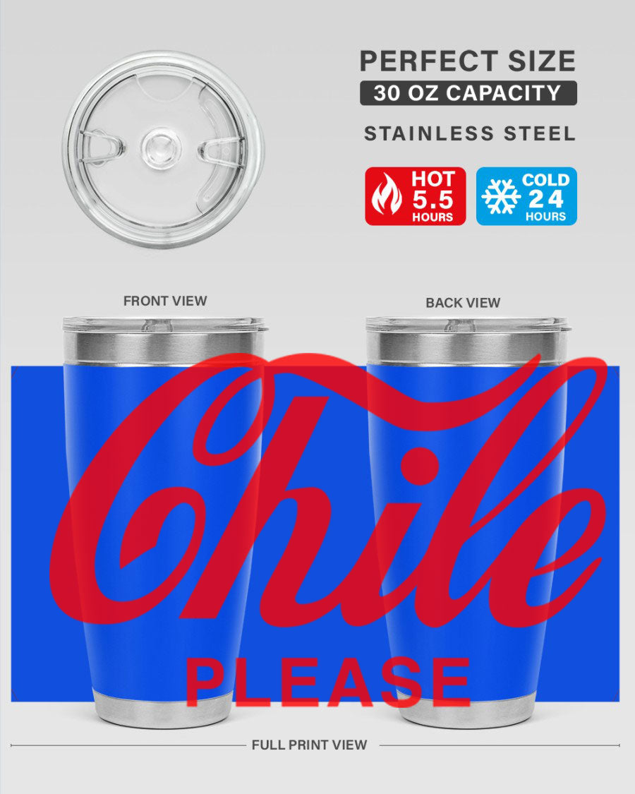 Chile Please 187# Cotton Tank featuring stylish black words and phrases on a soft cotton fabric.