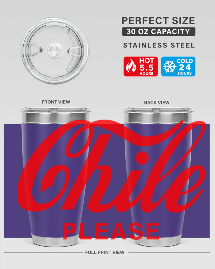 Chile Please 187# Cotton Tank featuring stylish black words and phrases on a soft cotton fabric.