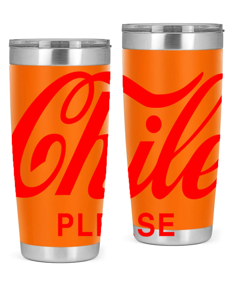 Chile Please 187# Cotton Tank featuring stylish black words and phrases on a soft cotton fabric.