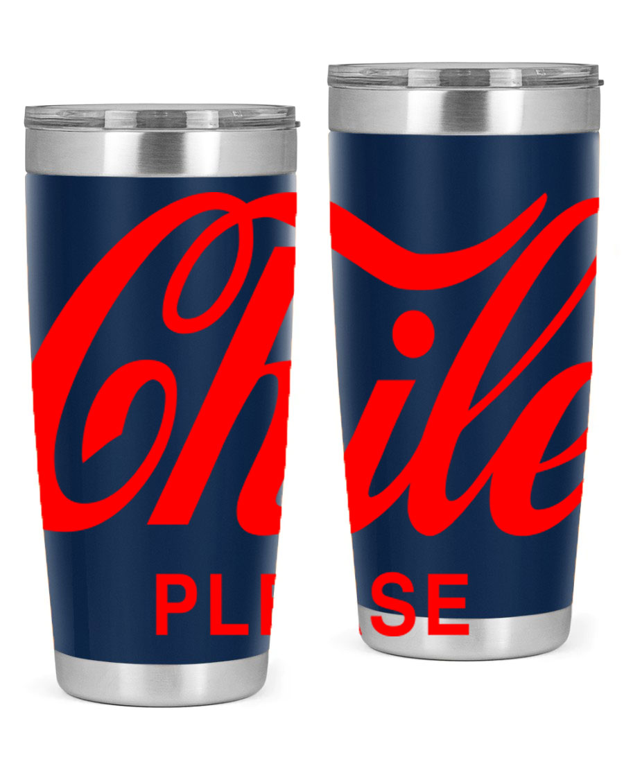 Chile Please 187# Cotton Tank featuring stylish black words and phrases on a soft cotton fabric.