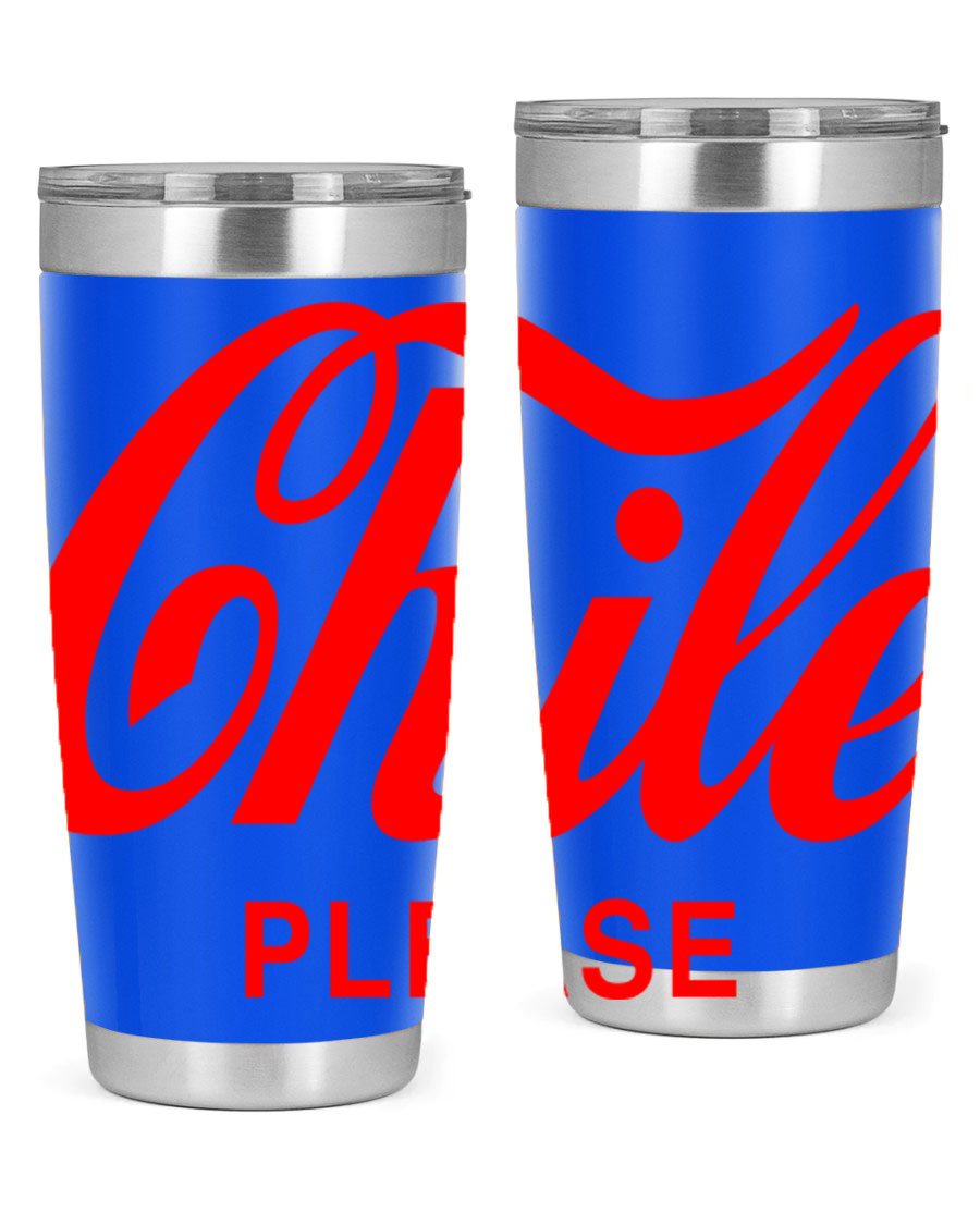 Chile Please 187# Cotton Tank featuring stylish black words and phrases on a soft cotton fabric.