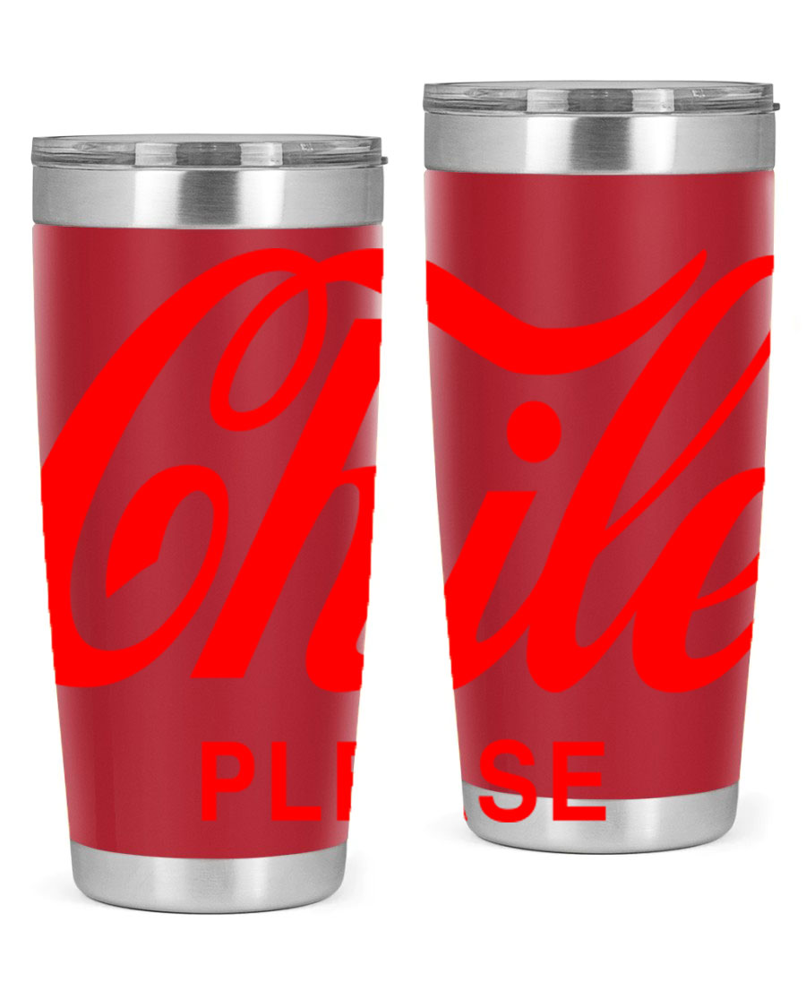 Chile Please 187# Cotton Tank featuring stylish black words and phrases on a soft cotton fabric.