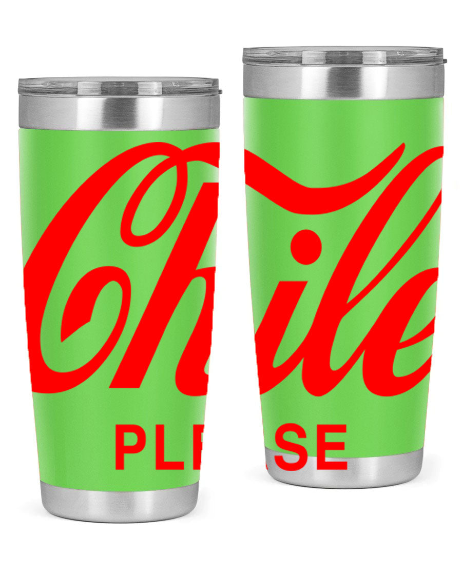 Chile Please 187# Cotton Tank featuring stylish black words and phrases on a soft cotton fabric.