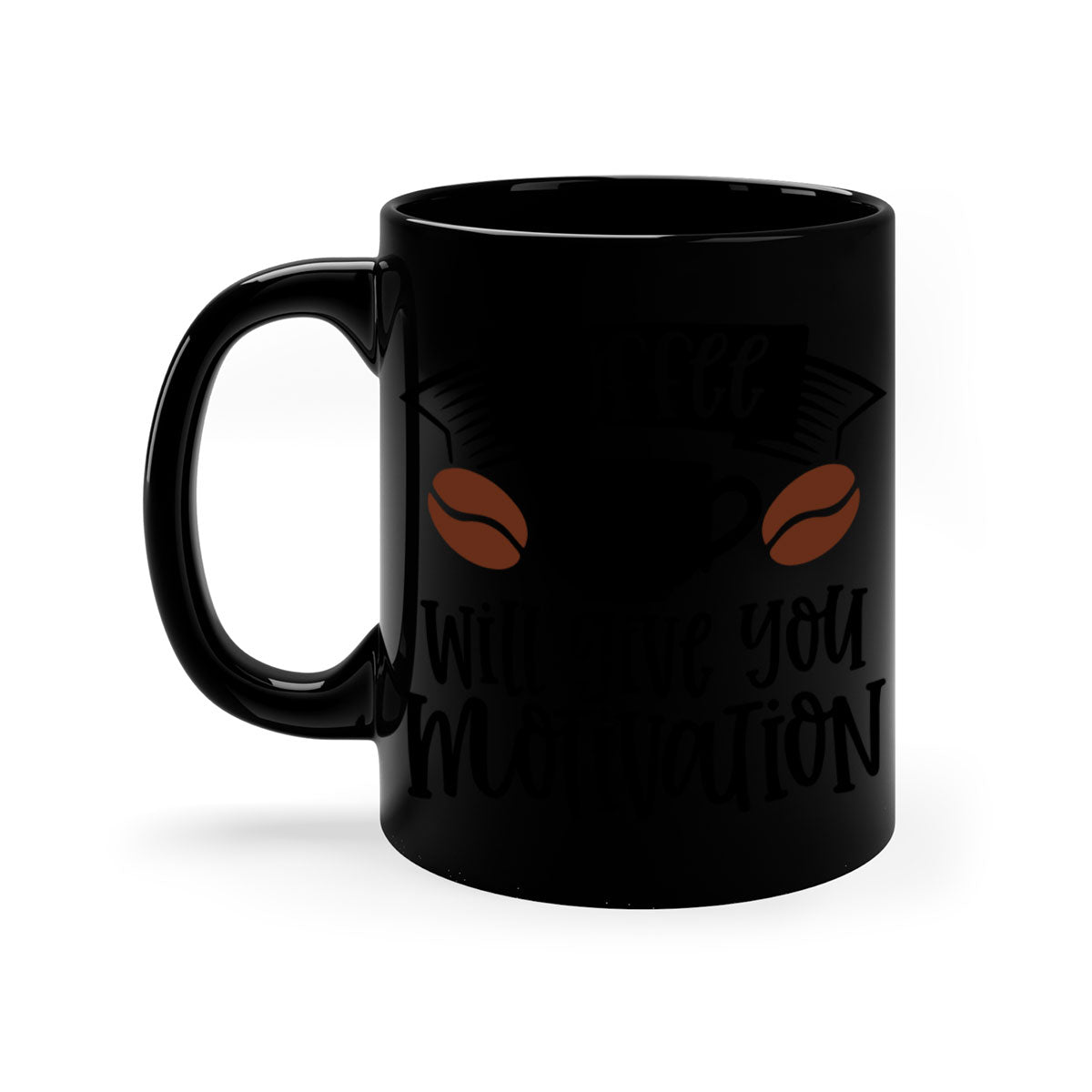 A stylish two-tone coffee mug with a glossy finish, featuring a colored handle and interior, available in five colors.