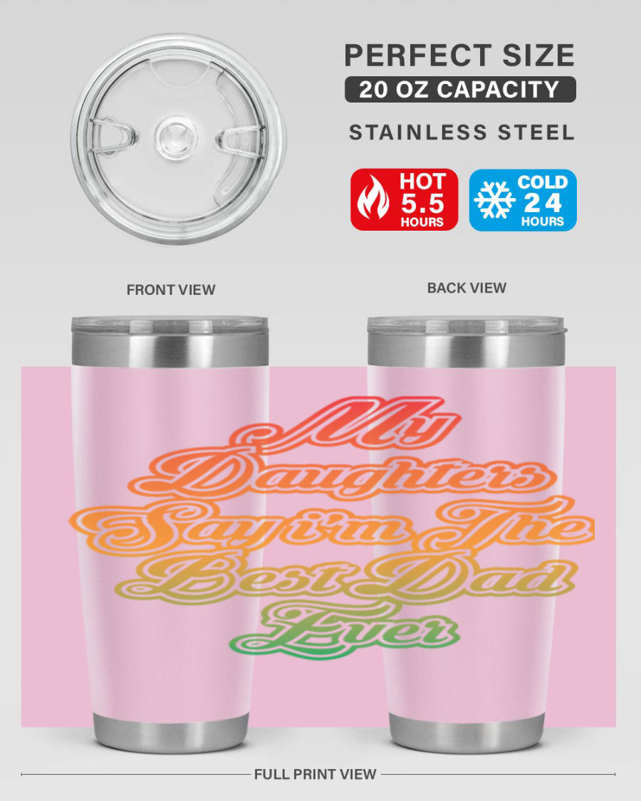 Cool Dady T-shirt design featuring a stylish 39# tumbler, showcasing its stainless steel construction and vibrant print.