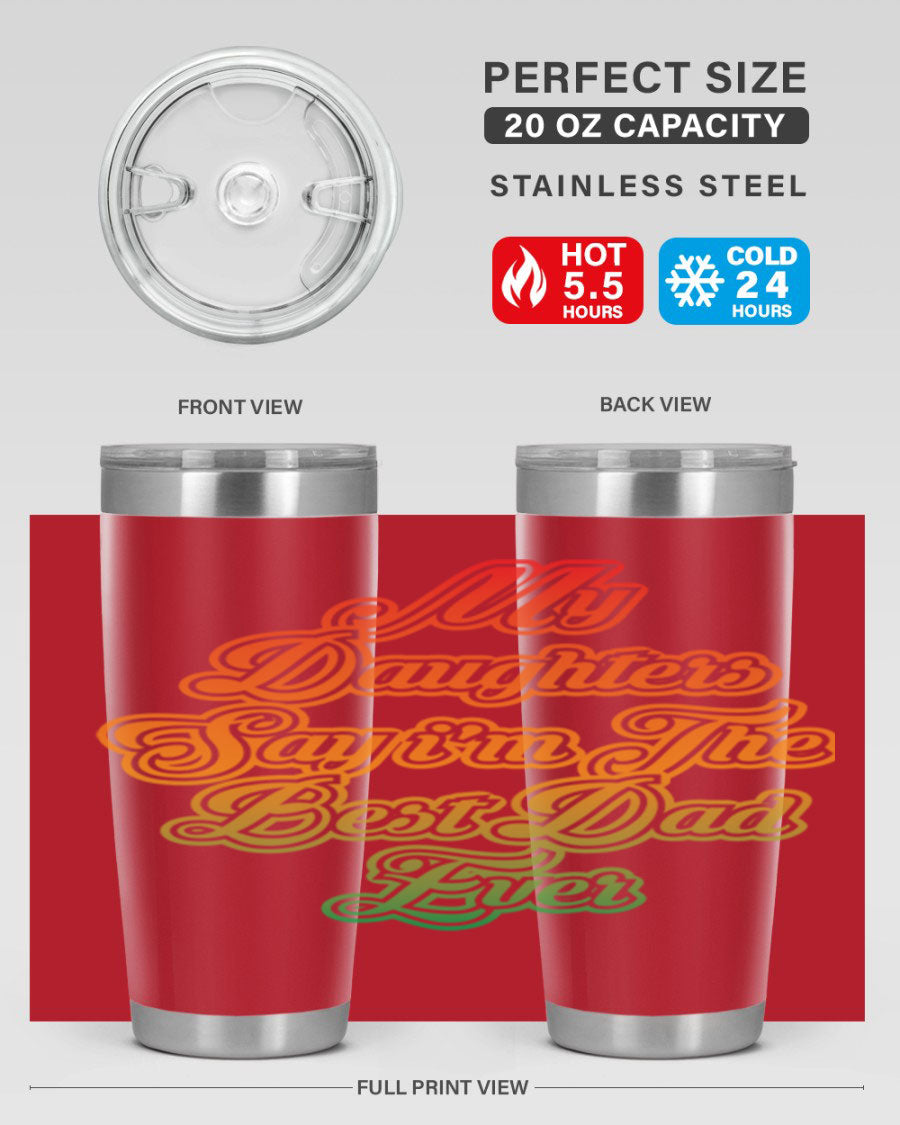 Cool Dady T-shirt design featuring a stylish 39# tumbler, showcasing its stainless steel construction and vibrant print.