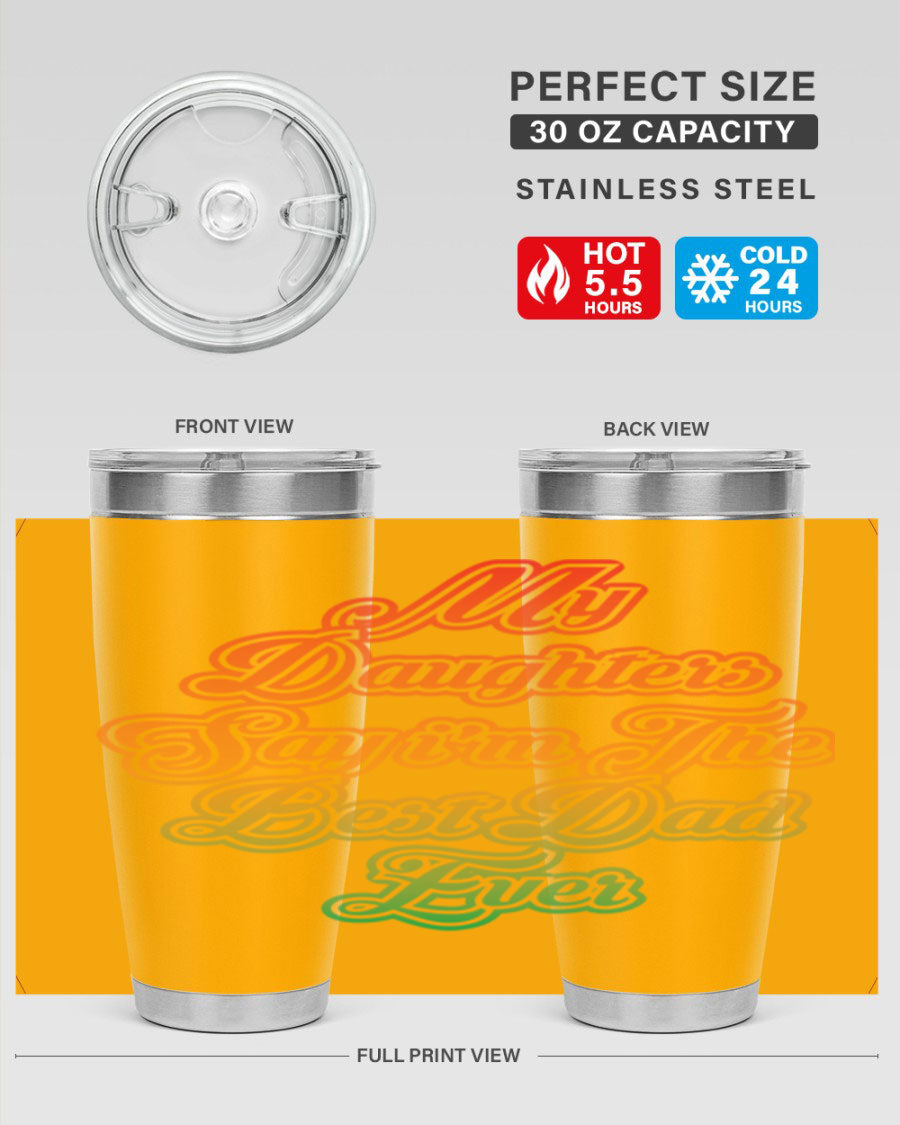 Cool Dady T-shirt design featuring a stylish 39# tumbler, showcasing its stainless steel construction and vibrant print.