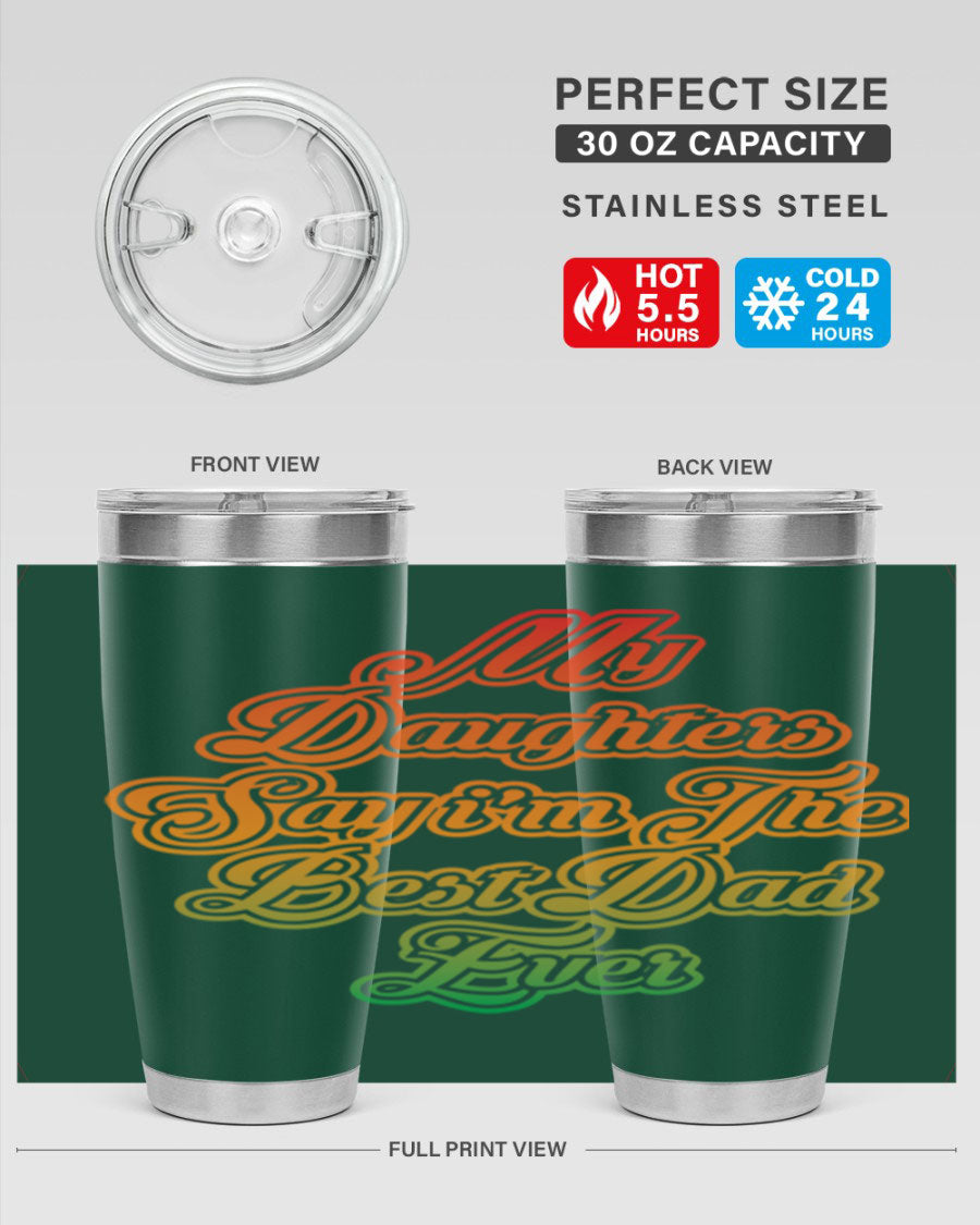 Cool Dady T-shirt design featuring a stylish 39# tumbler, showcasing its stainless steel construction and vibrant print.