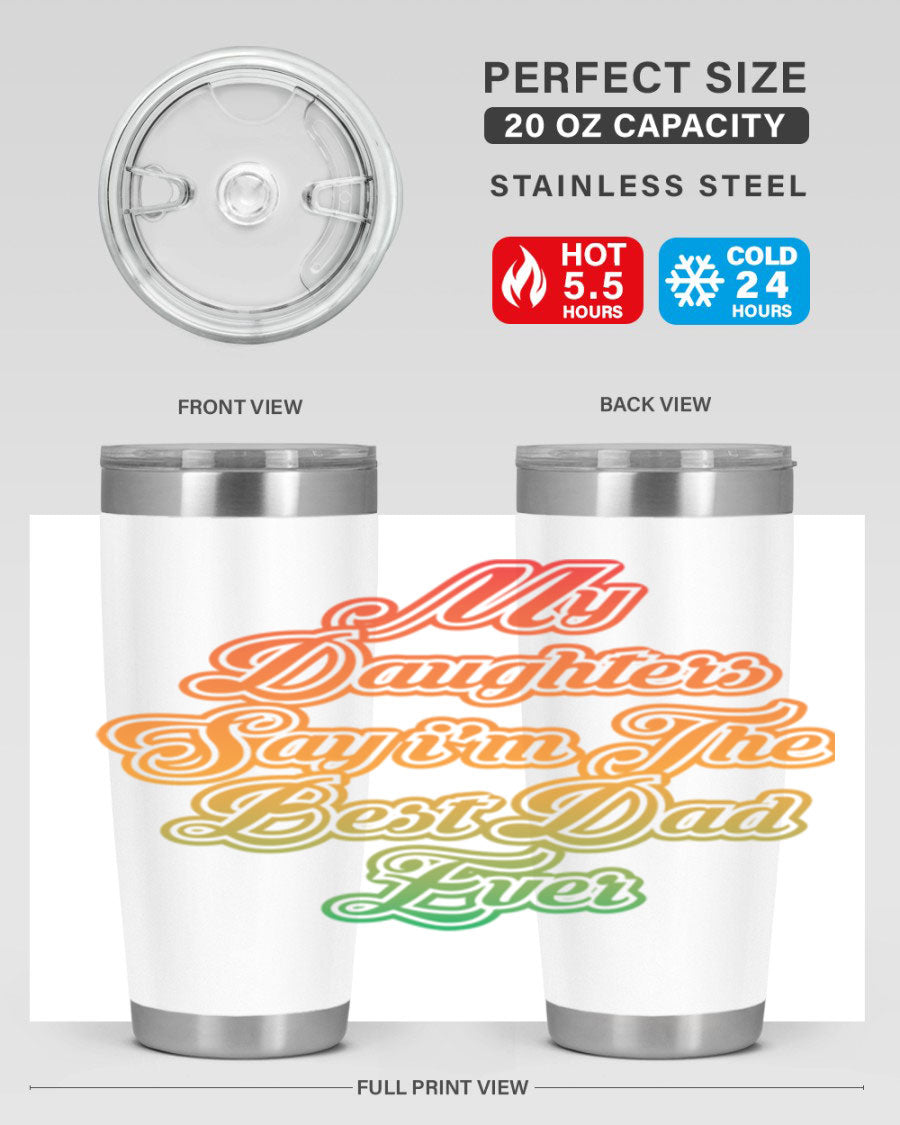 Cool Dady T-shirt design featuring a stylish 39# tumbler, showcasing its stainless steel construction and vibrant print.