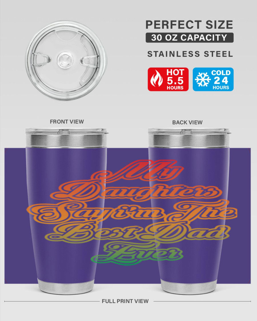 Cool Dady T-shirt design featuring a stylish 39# tumbler, showcasing its stainless steel construction and vibrant print.