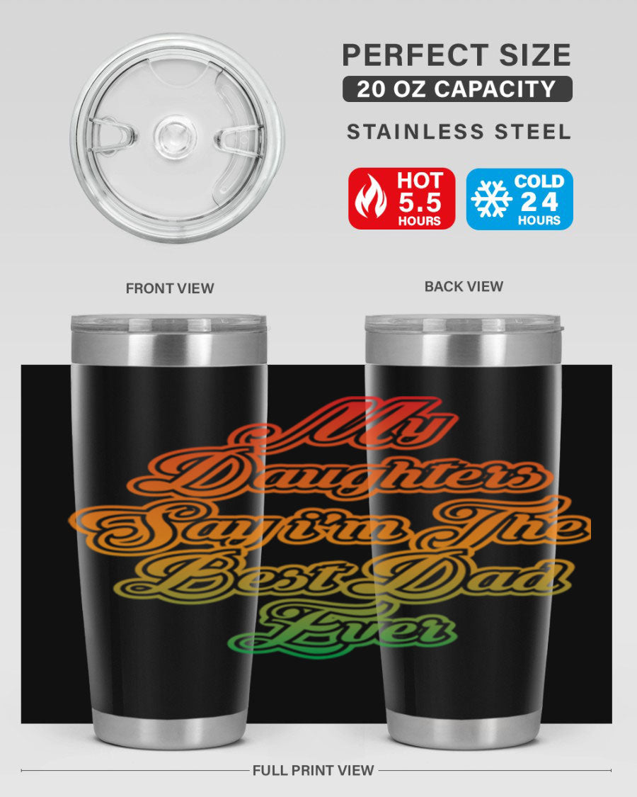 Cool Dady T-shirt design featuring a stylish 39# tumbler, showcasing its stainless steel construction and vibrant print.