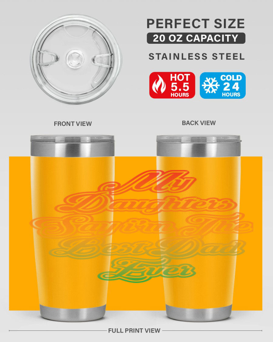 Cool Dady T-shirt design featuring a stylish 39# tumbler, showcasing its stainless steel construction and vibrant print.
