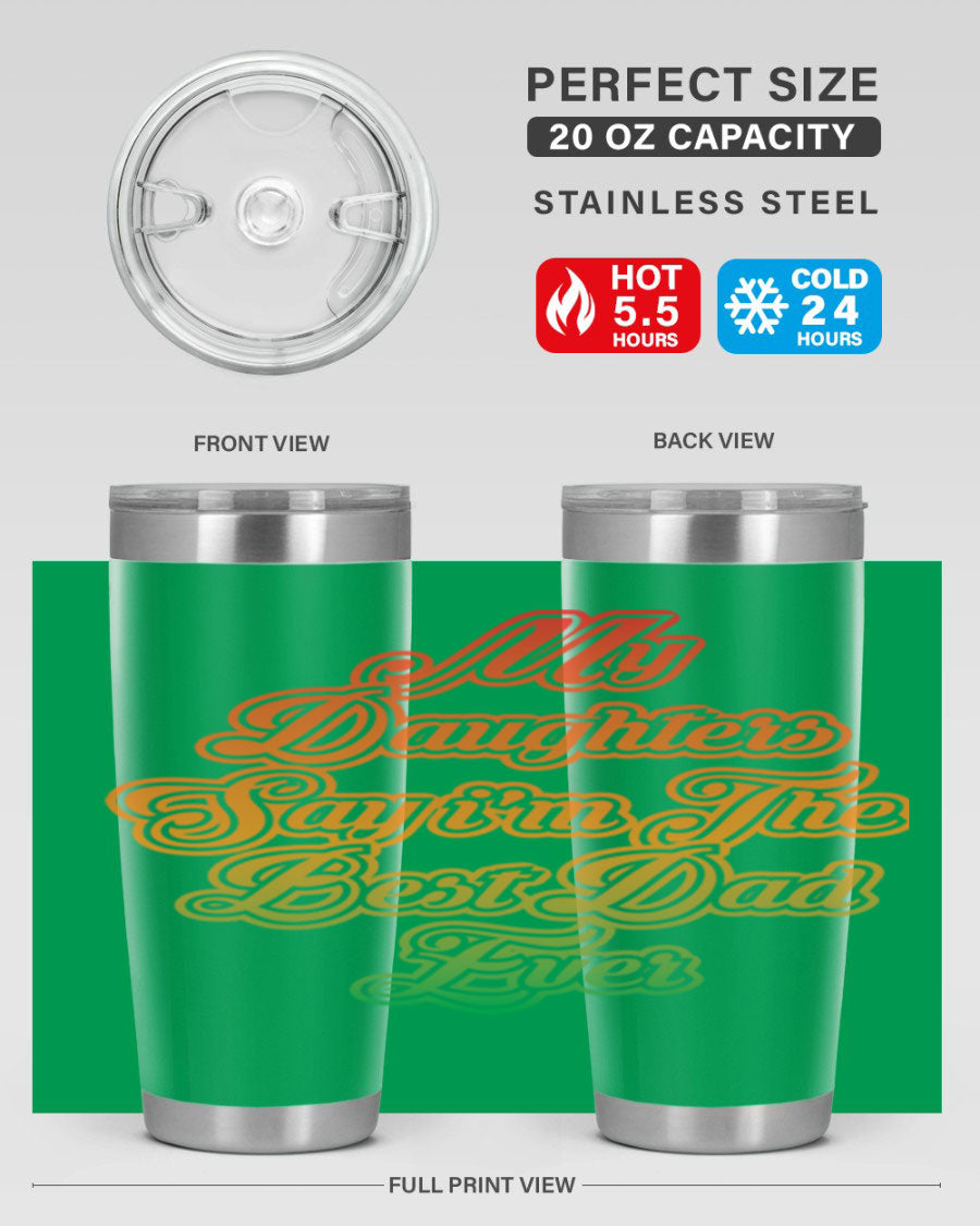 Cool Dady T-shirt design featuring a stylish 39# tumbler, showcasing its stainless steel construction and vibrant print.