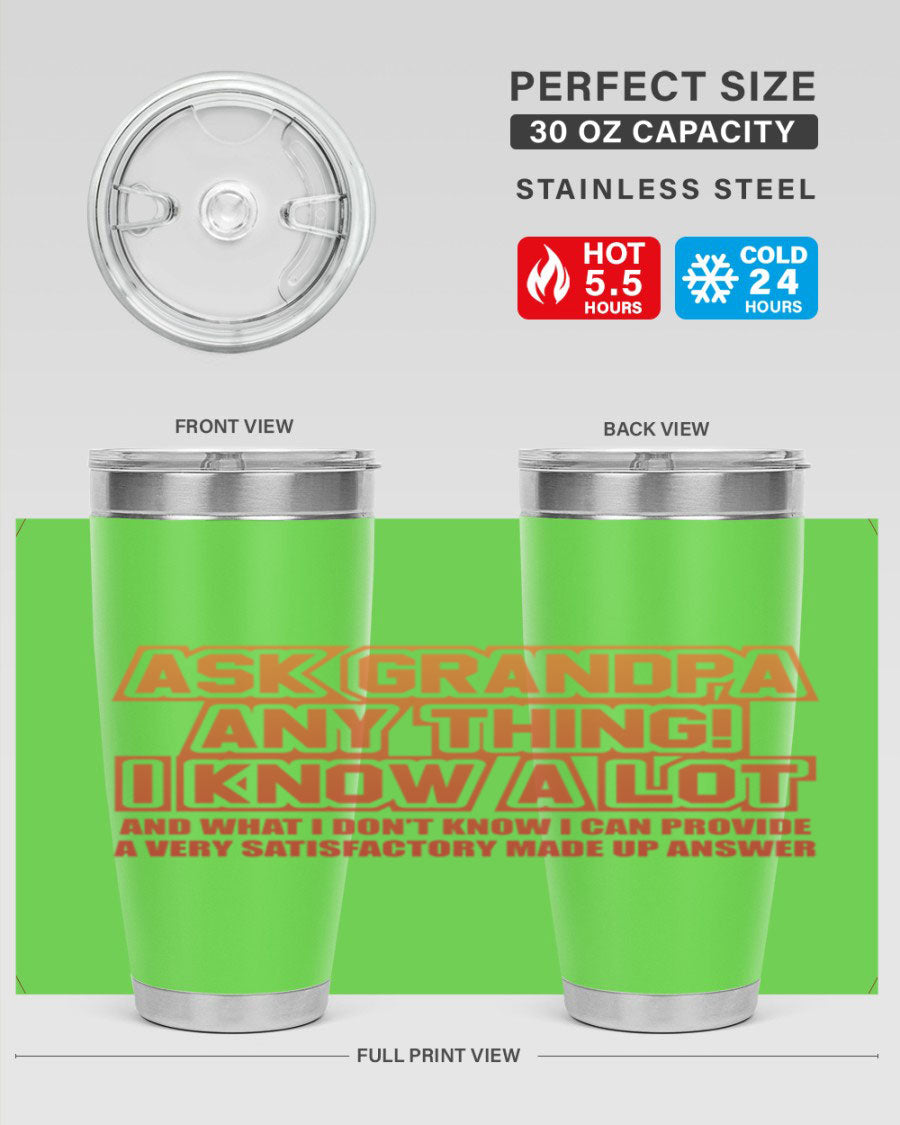 Cool Daddy T-shirt and Tumbler set featuring stylish design and double wall vacuum stainless steel tumblers.