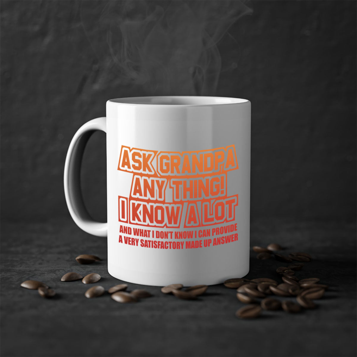 Cool Daddy t-shirt and two-tone coffee mug set featuring a glossy finish and colorful handle options.