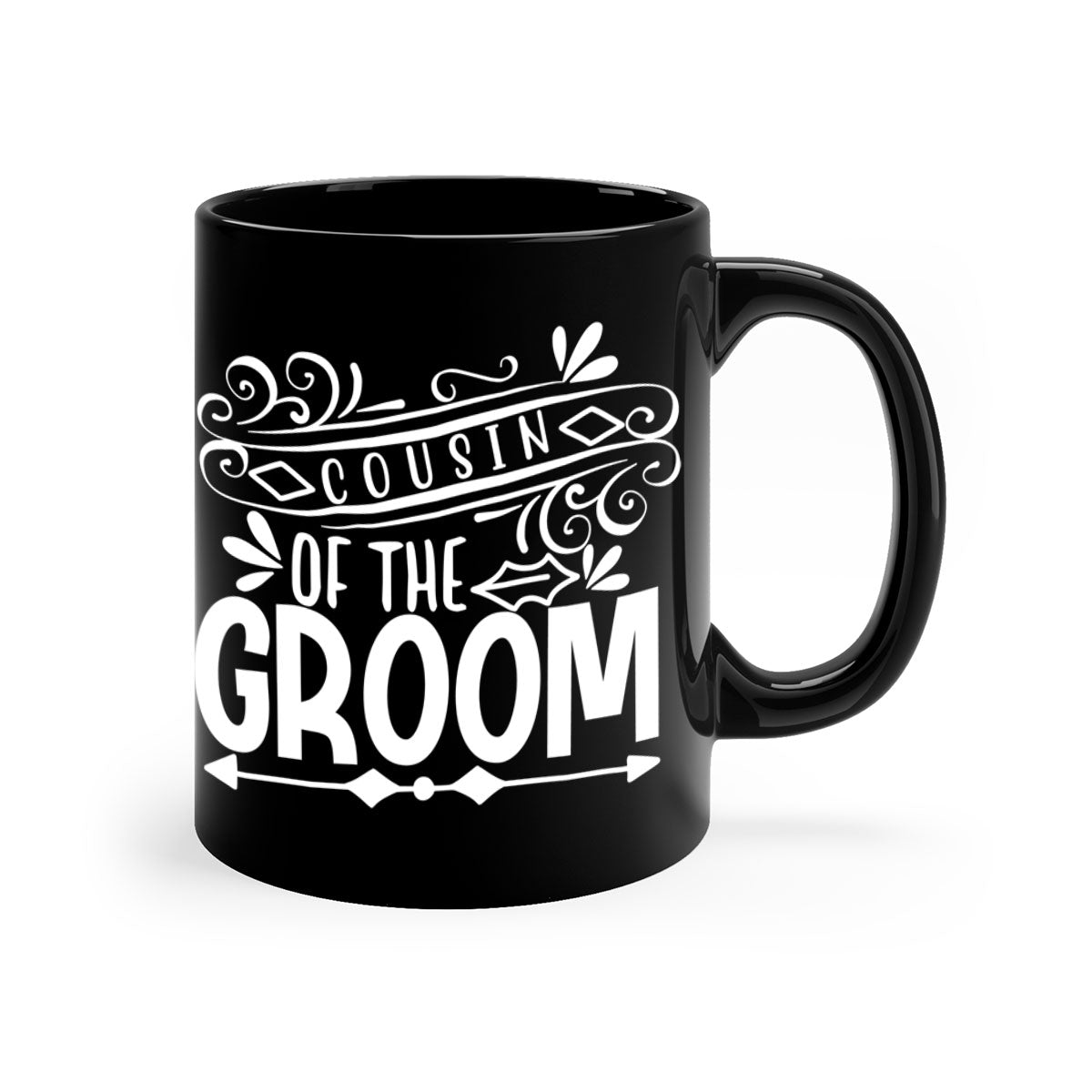 Cousin of the 2# Mug featuring a glossy finish, colored handle, and interior, available in multiple colors.