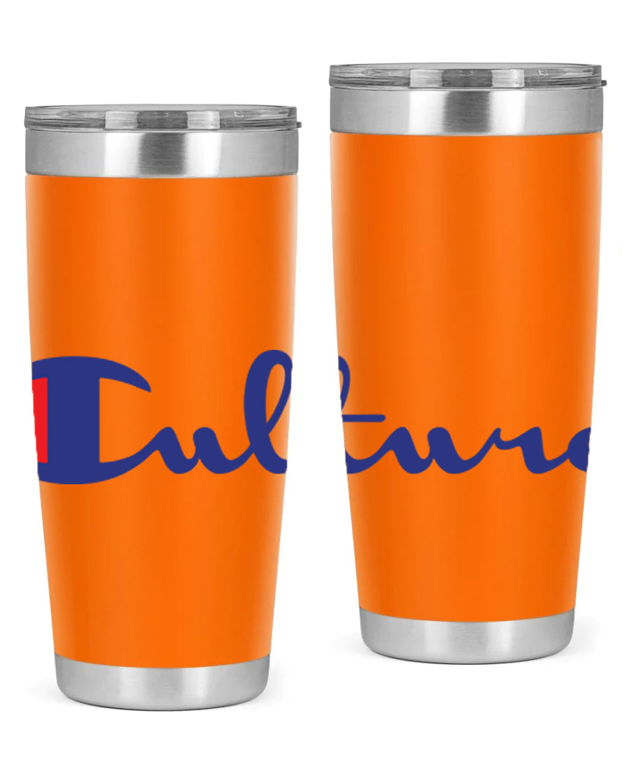 Culture Champion 180# Cotton Tank featuring bold black words and phrases, perfect for casual wear.