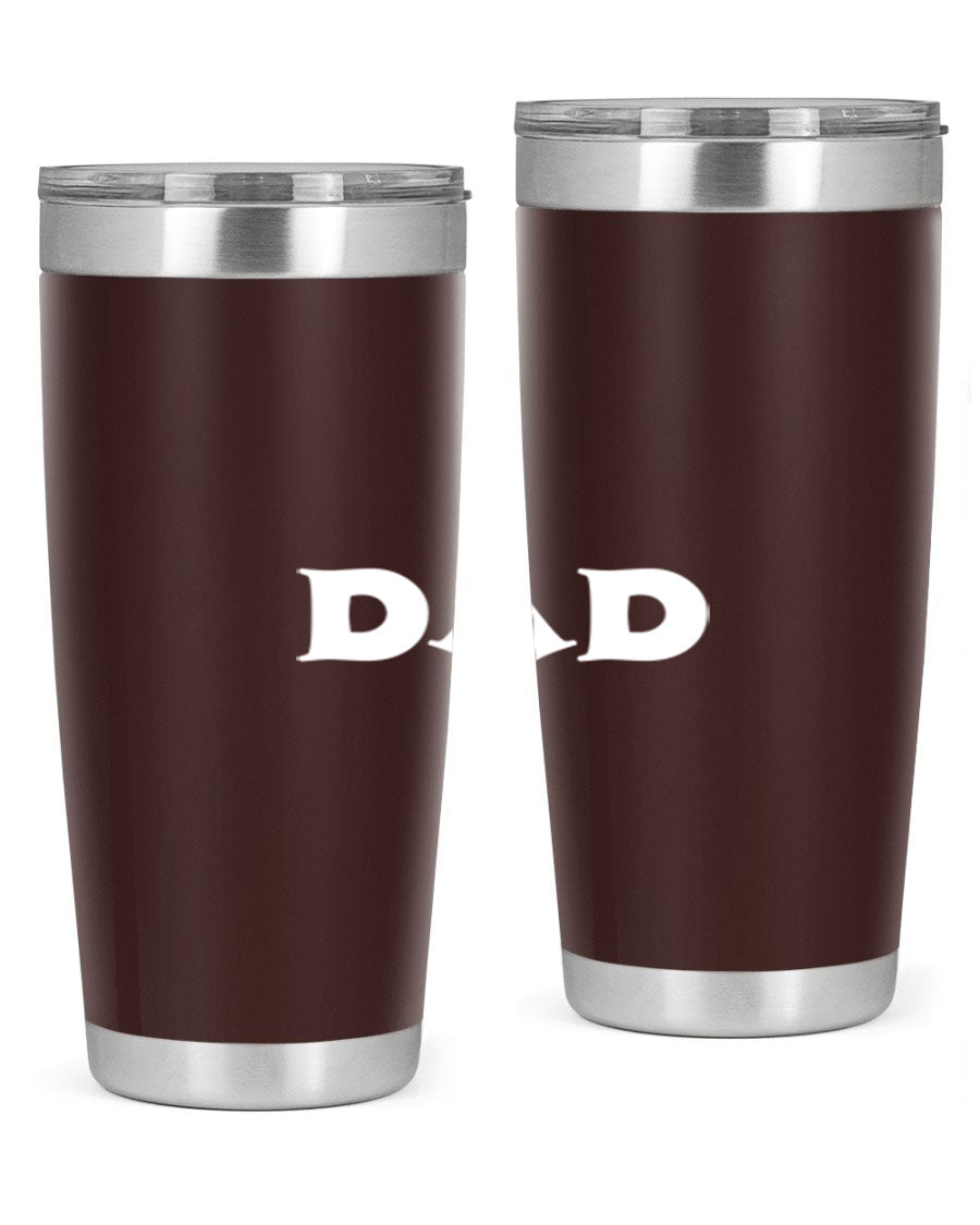 dadg 29# Tumbler in stainless steel with a drink-thru lid, showcasing its sleek design and double wall insulation.