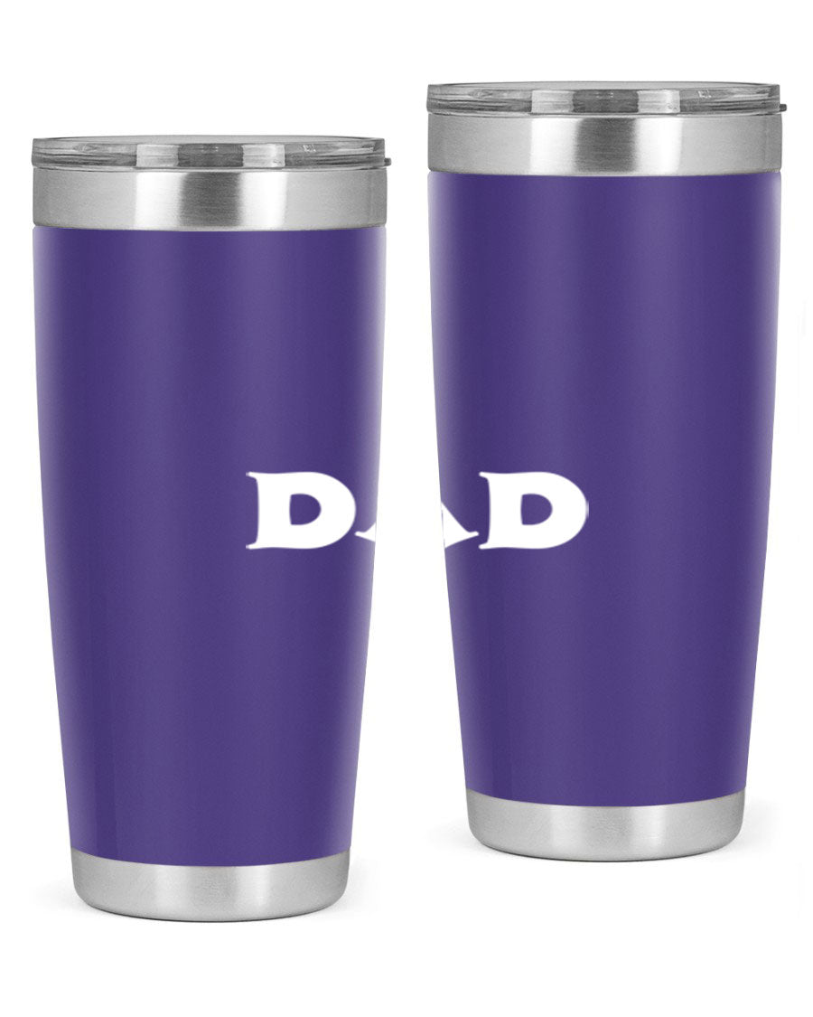 dadg 29# Tumbler in stainless steel with a drink-thru lid, showcasing its sleek design and double wall insulation.