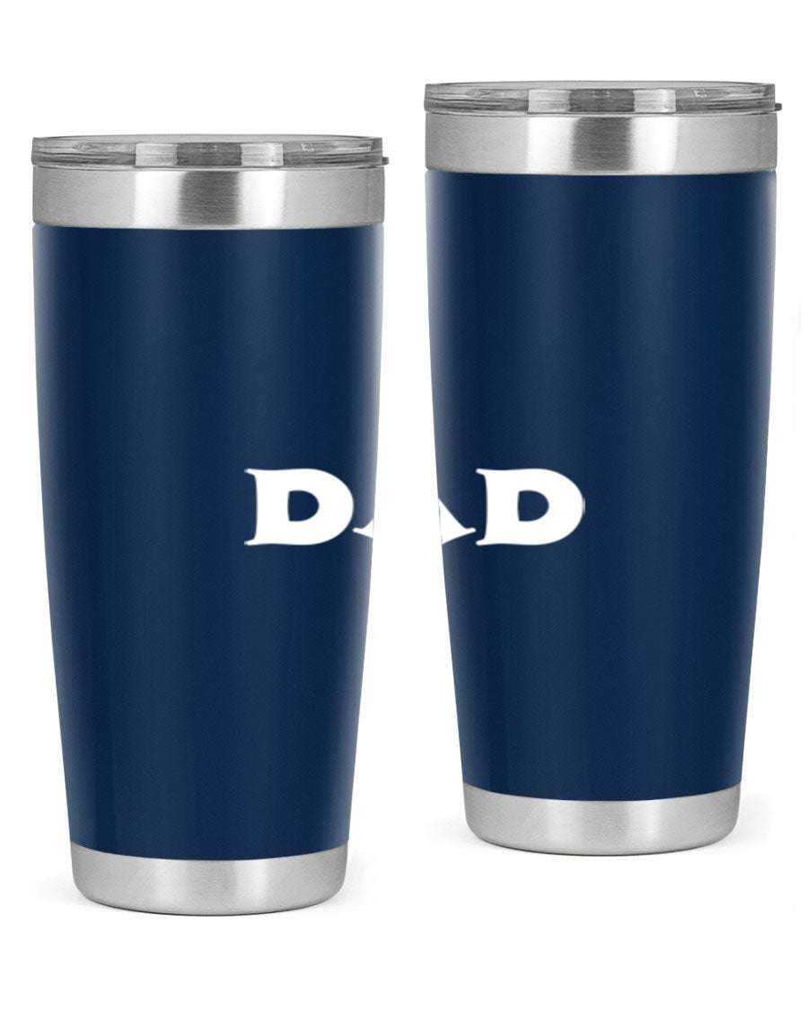 dadg 29# Tumbler in stainless steel with a drink-thru lid, showcasing its sleek design and double wall insulation.