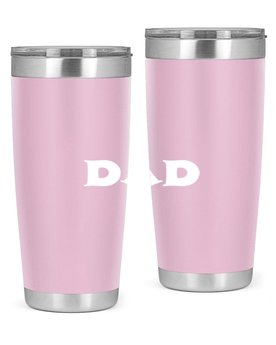 dadg 29# Tumbler in stainless steel with a drink-thru lid, showcasing its sleek design and double wall insulation.