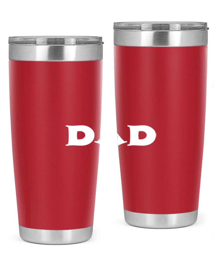 dadg 29# Tumbler in stainless steel with a drink-thru lid, showcasing its sleek design and double wall insulation.